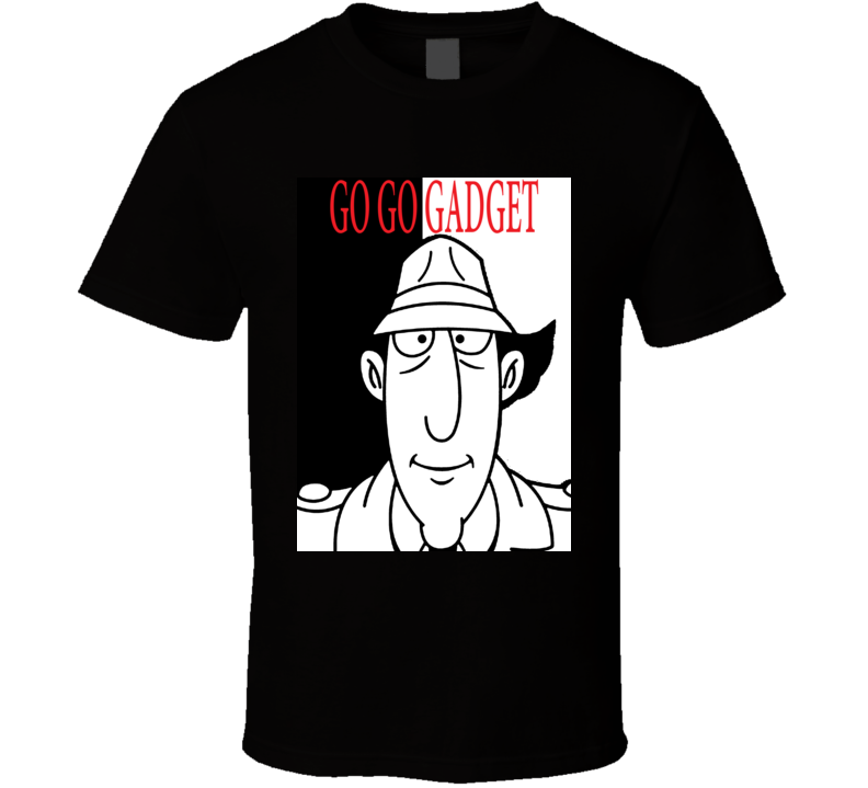 Inspector Gadget Scarface Style Retro Movie T Shirt T Shirt Inspector Gadget Scarface Style Retro Movie T Shirt T Shirt