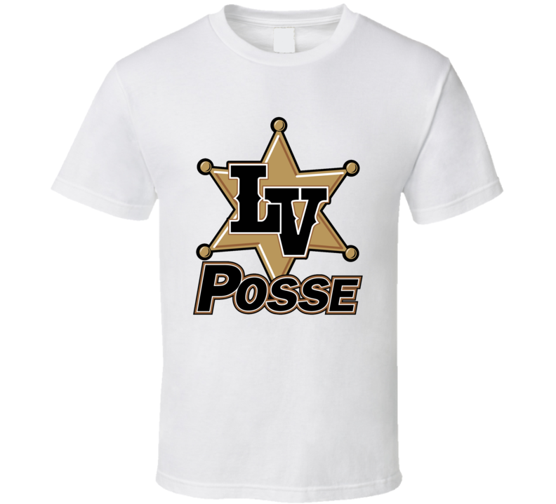 Las Vegas Posse Retro Canadian Football T Shirt Las Vegas Posse Retro Canadian Football T Shirt