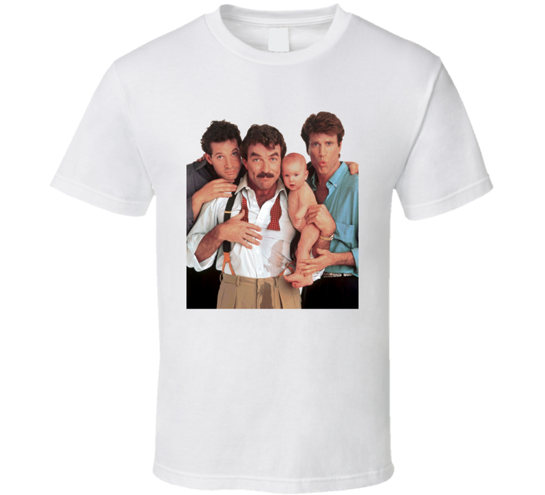 Three Men And A Baby 80s TV Show Sitcom Fan T Shirt Three Men And A Baby 80s TV Show Sitcom Fan T Shirt