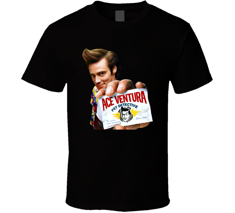 Ace Ventura Pet Detective 90s Comedy Movie Fan T Shirt Ace Ventura Pet Detective 90s Comedy Movie Fan T Shirt