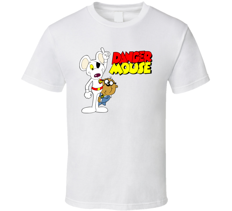 Danger Mouse Retro 80s Cartoon T Shirt Danger Mouse Retro 80s Cartoon T Shirt