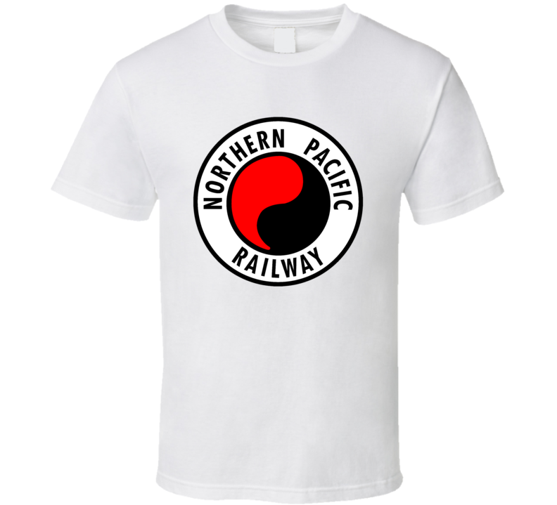 Northern Pacific Railway Retro Railway Trains T Shirt Northern Pacific Railway Retro Railway Trains T Shirt