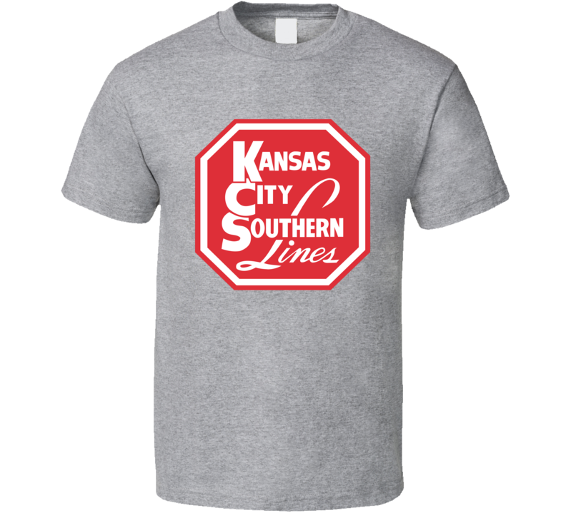 Kansas City Southern Railway Trains Retro T Shirt Kansas City Southern Railway Trains Retro T Shirt