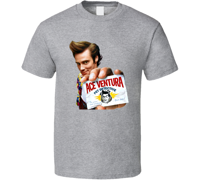 Ace Ventura Pet Detective Retro 90s Movie T Shirt Ace Ventura Pet Detective Retro 90s Movie T Shirt