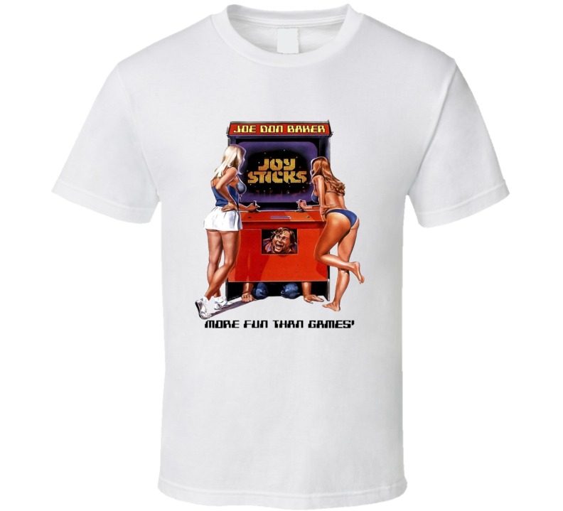 Joysticks Retro 80s Funny Comedy T Shirt Joysticks Retro 80s Funny Comedy T Shirt