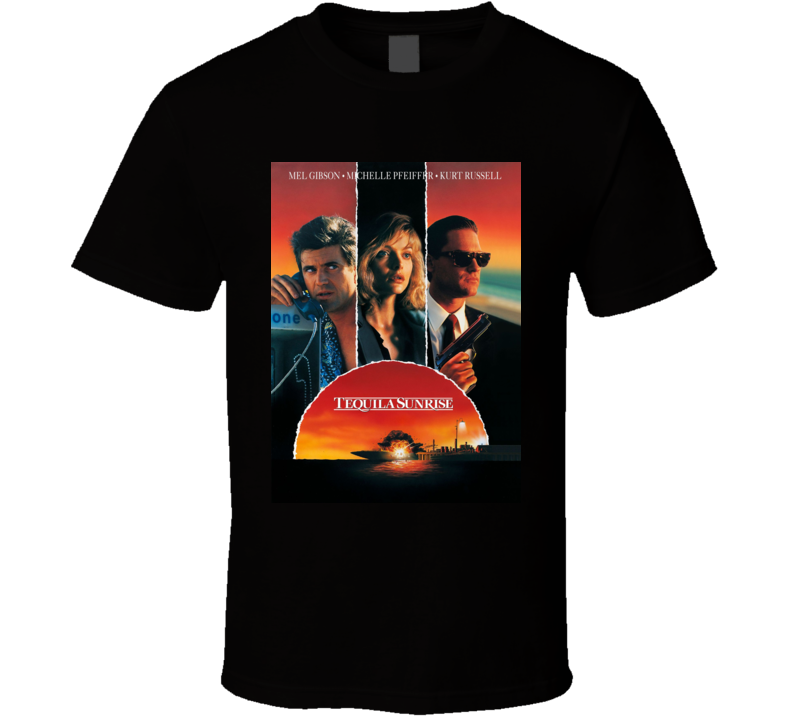 Tequila Sunrise Retro 80s Action Movie T Shirt Tequila Sunrise Retro 80s Action Movie T Shirt