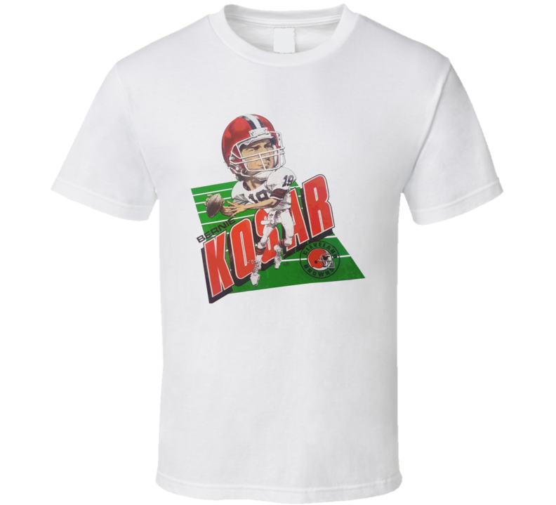 Bernie Kosar Cleveland Legend Football Caricature T Shirt Bernie Kosar Cleveland Legend Football Caricature T Shirt