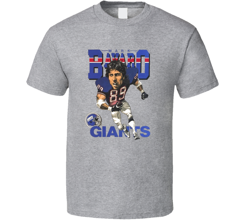 Mark Bavaro New York Football Caricature T Shirt Mark Bavaro New York Football Caricature T Shirt