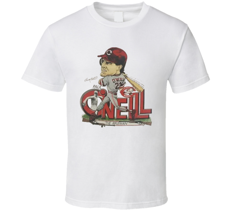 Paul O'neill Retro Baseball Caricature T Shirt Paul O'neill Retro Baseball Caricature T Shirt