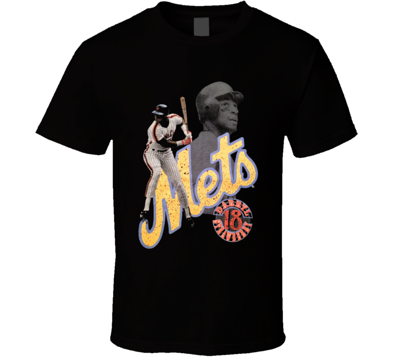 Darryl Strawberry New York Baseball T Shirt Darryl Strawberry New York Baseball T Shirt