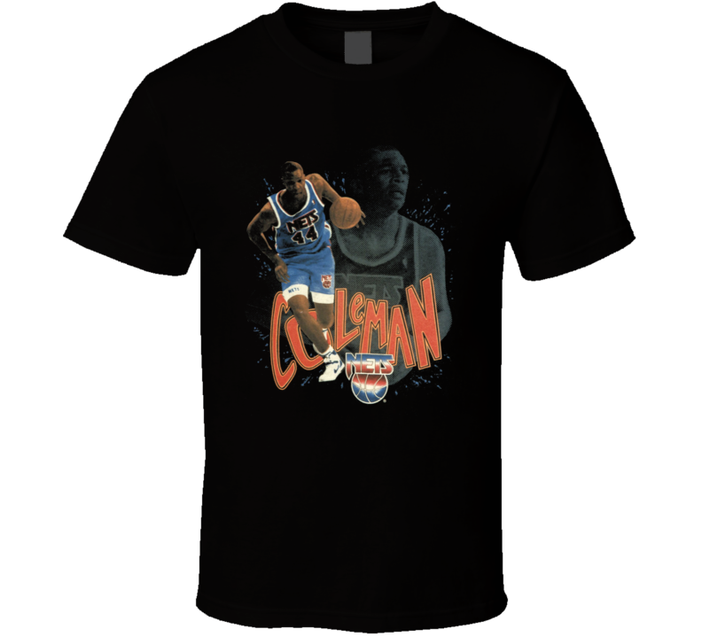 Derrick Coleman Retro Basketball T Shirt Derrick Coleman Retro Basketball T Shirt