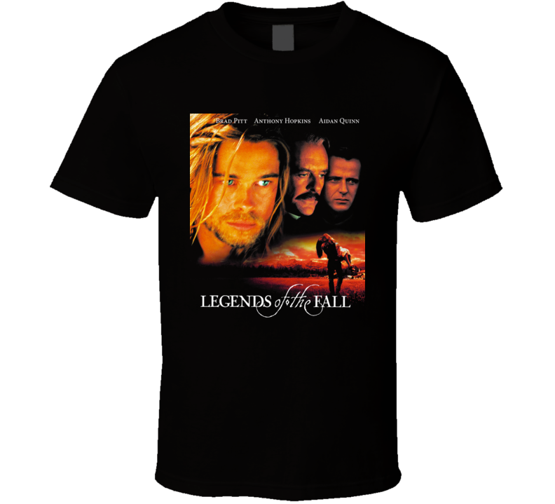 Legends Of The Fall Brad Pitt 90's Retro Movie T Shirt Legends Of The Fall Brad Pitt 90's Retro Movie T Shirt