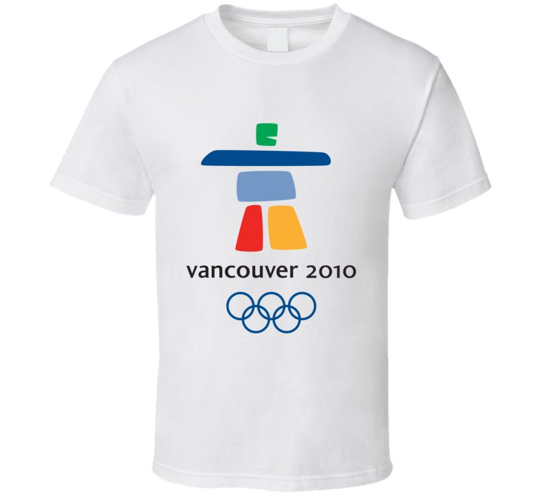 Vancouver 2010 Winter Olympics Olympiad T Shirt Vancouver 2010 Winter Olympics Olympiad T Shirt