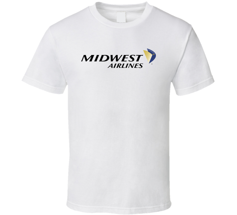 Midwest Airlines Defunct Airline Logo T Shirt Midwest Airlines Defunct Airline Logo T Shirt