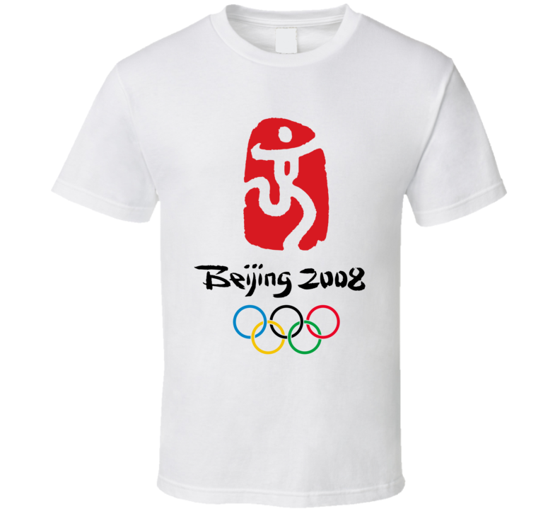 Beijing 2008 Summer Olympics Olympiad T Shirt Beijing 2008 Summer Olympics Olympiad T Shirt
