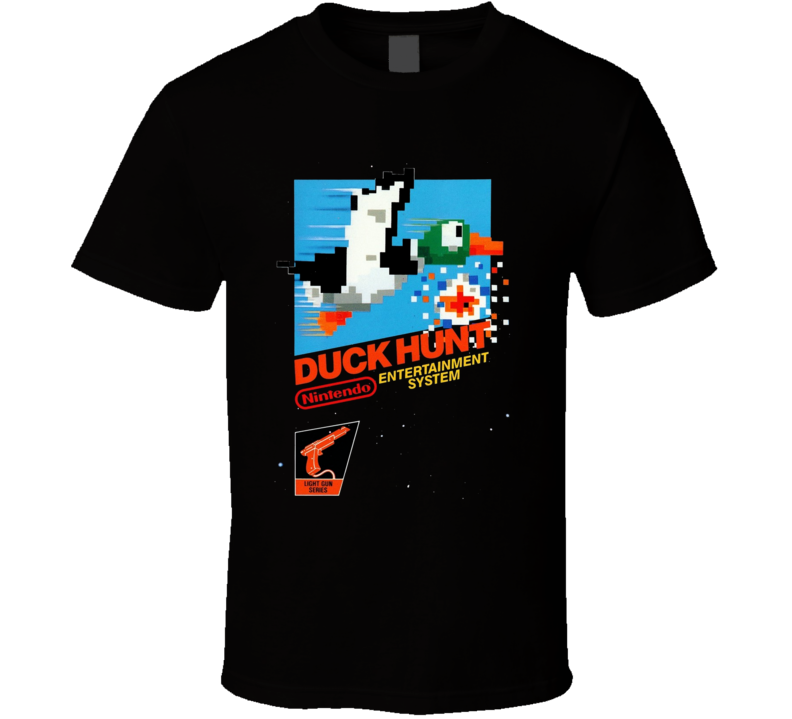 Duck Hunt Nes Retro Box Art Video Game T Shirt Duck Hunt Nes Retro Box Art Video Game T Shirt