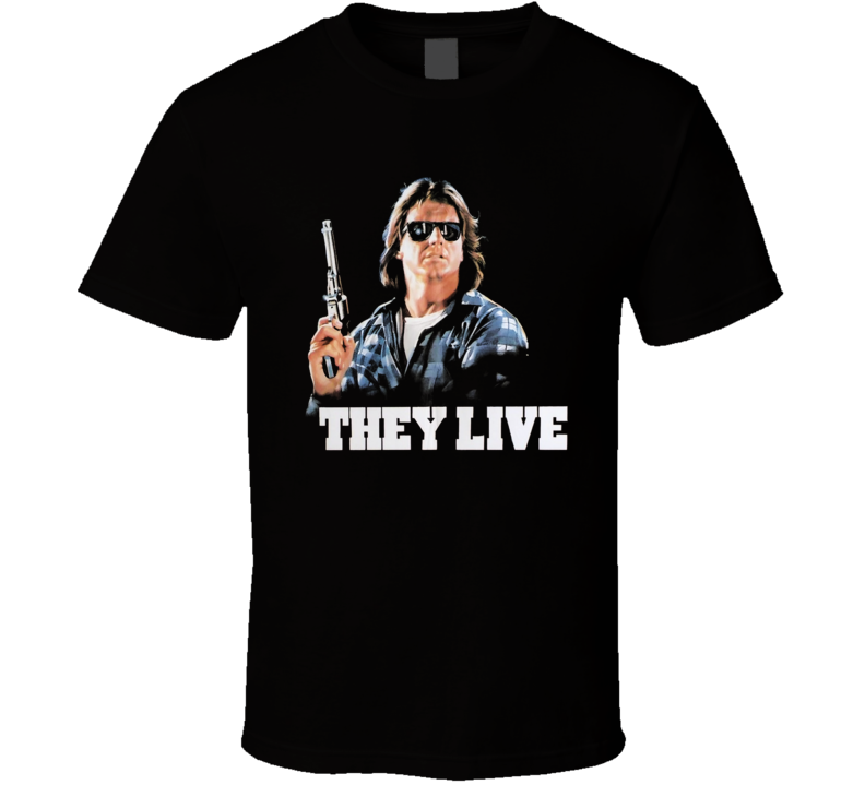 They Live Rowdy Roddy Piper Retro Horror Movie T Shirt They Live Rowdy Roddy Piper Retro Horror Movie T Shirt