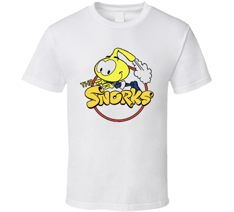 The Snorks Retro Cartoon T Shirt The Snorks Retro Cartoon T Shirt