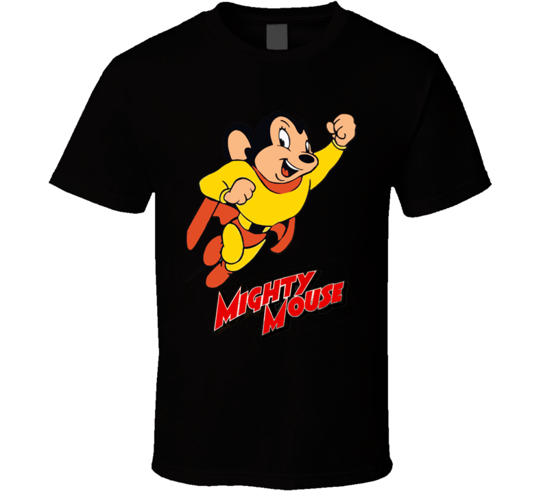 Mighty Mouse Retro Classic Cartoon T Shirt Mighty Mouse Retro Classic Cartoon T Shirt