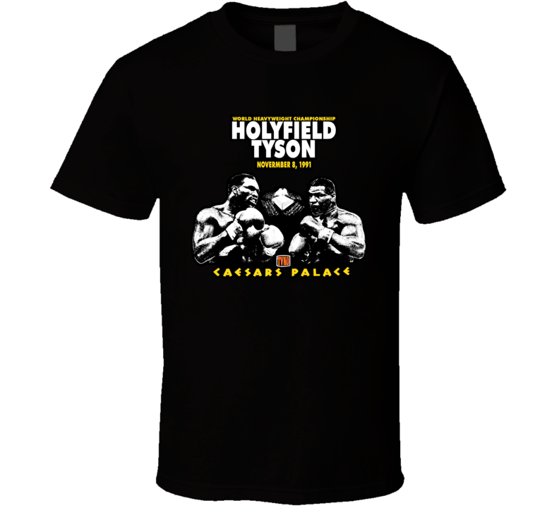 Mike Tyson Holyfield Fight T Shirt Mike Tyson Holyfield Fight T Shirt