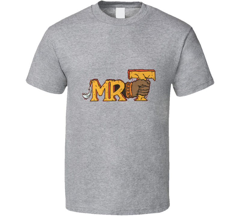 MR. T Retro 80's Cartoon T Shirt MR. T Retro 80's Cartoon T Shirt
