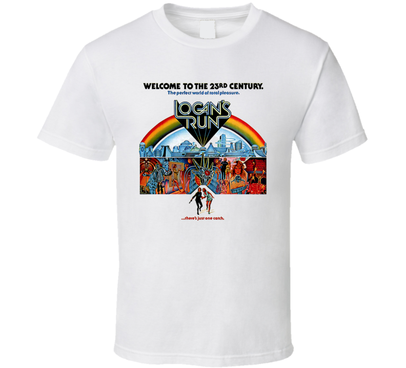 Logans Run Classic Sci Fi Movie T Shirt Logans Run Classic Sci Fi Movie T Shirt