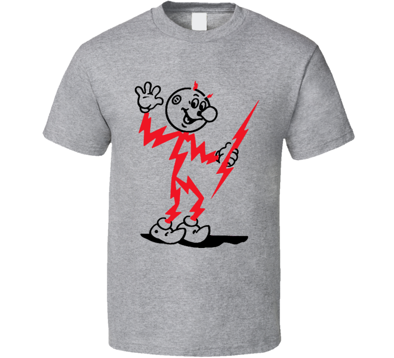 Reddy Kilowatt Retro Mascot T Shirt Reddy Kilowatt Retro Mascot T Shirt