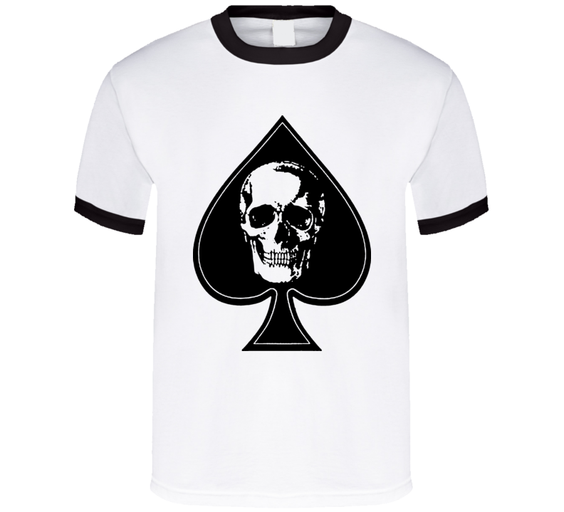 Ace Of Spades Skull Poker T Shirt Ace Of Spades Skull Poker T Shirt