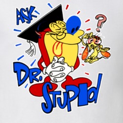 Ren And Stimpy Show Dr Stupid Funny TV T Shirt 11029