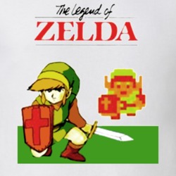 The Legend Of Zelda NES Link T Shirt 11580
