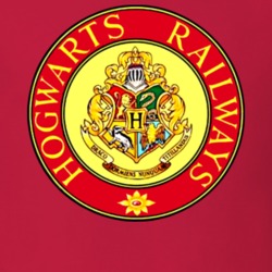 Harry Potter Hogwarts Railways Logo T Shirt 11581