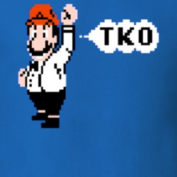 Mike Tysons Punchout Mario Referee T Shirt 11714