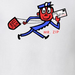 Mr Zip US Postal Service Classic Mascot T Shirt 11719