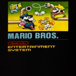 Original Super Mario Bros Euro Japan Box Art T Shirt 12162