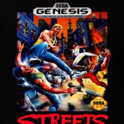 Streets Of Rage Sega Genesis Box Art T Shirt 12289