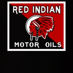 Red Indian Oil Gas Logo T Shirt 12526
