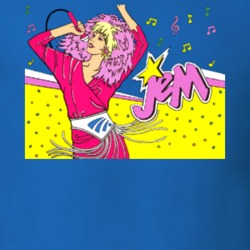 Jem And The Holograms 80s Cartoon T Shirt 12536