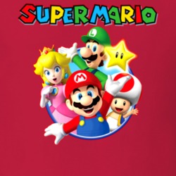 Super Mario Classic Characters Video Game T Shirt 13437