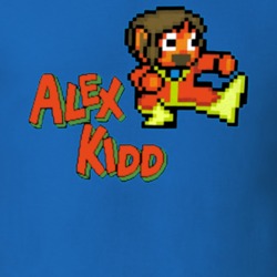 Alex Kidd Sega Genesis Video Game T Shirt 13439