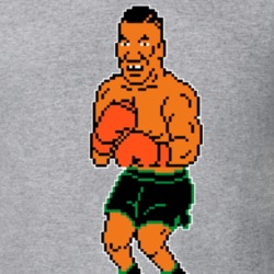 Mike Tysons Punchout Tyson 8 Bit Boxing T Shirt 13441