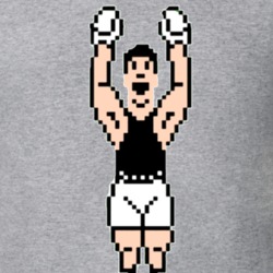 Mike Tyson's Punchout Little Mac 8 Bit Boxing T Shirt 13442