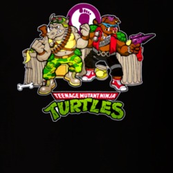 TMNT Bebop And Rocksteady Cartoon T Shirt 13750