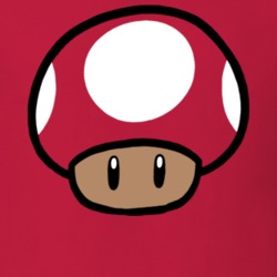 Super Mario Bros Mushroom Video Game T Shirt 13754