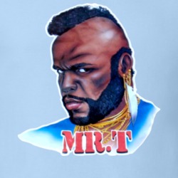Mr T Retro 80s T Shirt 15850