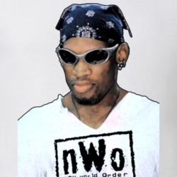 Dennis Rodman NWO WCW Wrestling T Shirt 15860
