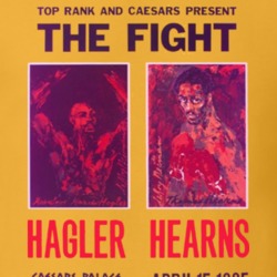 Hearns Vs Hagler Boxing Poster T Shirt 213700