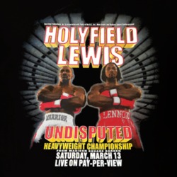 Holyfield vs Lewis Boxing T Shirt 21533563