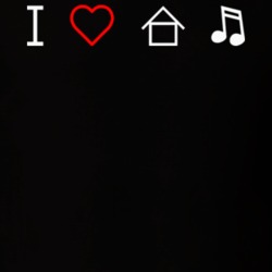 I love House Music Funny T Shirt 220409