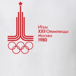 Moscow Olympics Logo 1980 T Shirt 31106