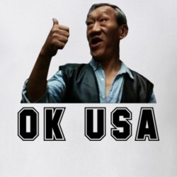 Ok Usa Bloodsport Obama Parody T Shirt 31121